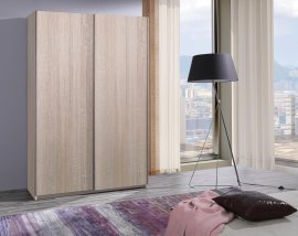 Garderobna omara z drsnimi vrati Fifi - hrast sonoma