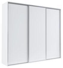 Garderobna omara z drsnimi vrati Grande 254 сm - bela