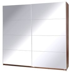 Garderobna omara z drsnimi vrati z ogledalom Twister 1 - hrast sonoma