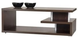 Klubska miza Edyp - kostanj wenge