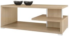 Klubska miza Edyp - hrast sonoma