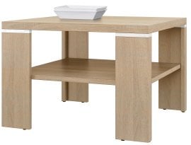 Klubska miza Kwadrat - hrast sonoma