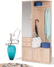 Hodnik Max - hrast sonoma - leva