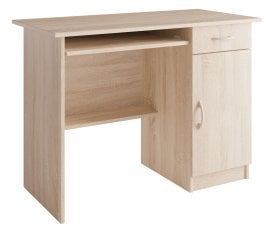 Pisalna miza 01 - hrast sonoma