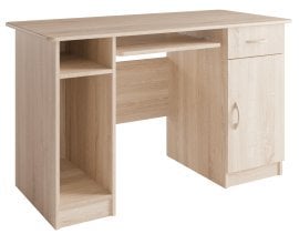 Pisalna miza Max brez nadstavka - hrast sonoma 