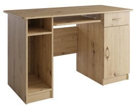 Pisalna miza Max brez nadstavka - hrast artisan 