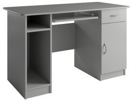 Pisalna miza Max brez nadstavka - siva