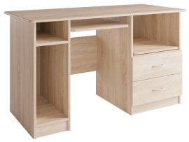 Pisalna miza s predali Max - hrast sonoma 