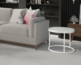 Maridex - Komplet dveh okroglih klubskih miz Loft