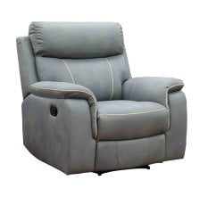 Počivalnik z relaks mehanizmom Lovere Classic - siv