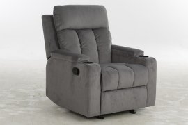 Počivalnik z relaks mehanizmom Sirolo Calm - siv