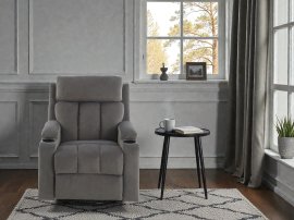 Počivalnik z relaks mehanizmom Sirolo Calm - siv