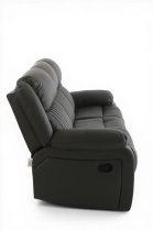 Soffina - Usnjen trosed z relax mehanizmom Fosso comfort - dimno rjava