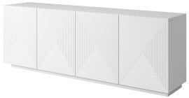 Komoda na čoklu Asha 200 4D - bela 