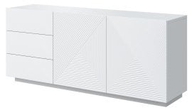 Komoda na čoklu Asha 167 2D3SZ - bela 