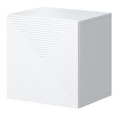 Stenska nočna omarica Asha 40 1D - bela 