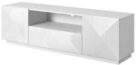 TV komoda na čoklu Asha 167 2D1SZ - bela sijaj