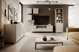 Stenska dnevna soba in spalnica Asha - kašmir