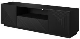 TV komoda na čoklu Asha 167 2D1SZ - črna