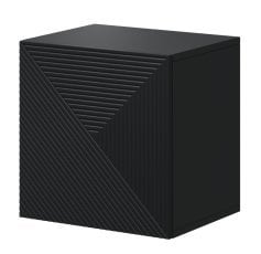 Stenska nočna omarica Asha 40 1D - črna