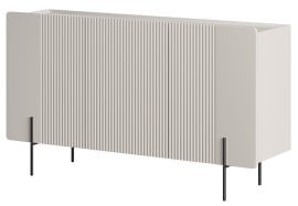 Komoda Malmi 150 3D - kašmir, črne noge