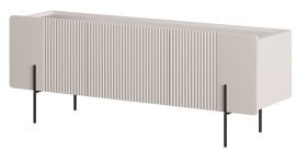 TV komoda Malmi RTV 150 2D1SZ - kašmir, črne noge