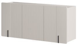 Stenska komoda Malmi 150 3D - kašmir, črni dekor