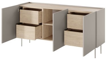 Bogart - Komoda Desin 170 3D4SZ - kašmir