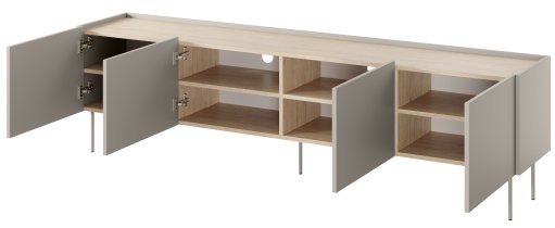Bogart - TV komoda Desin 220 4D - kašmir