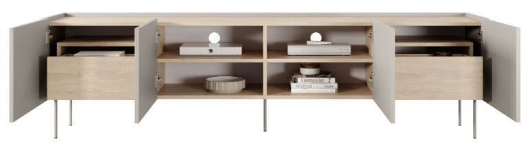 Bogart - TV komoda Desin 220 4D2SZ - kašmir