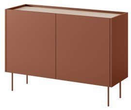 Komoda Desin 120 2D2SZ - keramična rdeča