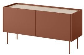 TV komoda Desin 120 2D1SZ - keramična rdeča