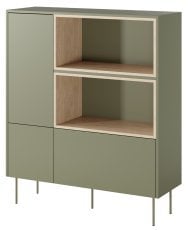 Komoda Desin 120 2D1SZ - olivno zelena