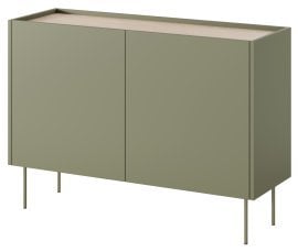 Komoda Desin 120 2D - olivno zelena