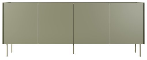 Bogart - Komoda Desin 220 4D - olivno zelena