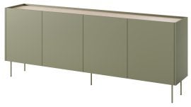 Komoda Desin 220 4D2SZ - olivno zelena