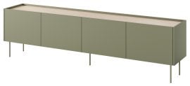TV komoda Desin 220 4D - olivno zelena