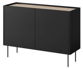 Komoda Desin 120 2D2SZ - črna
