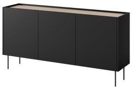 Komoda Desin 170 3D2SZ - črna