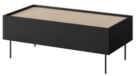 Klubska miza Desin 120 2SZ - črna