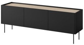 TV komoda Desin 170 3D - črna