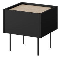 Nočna omarica Desin 45 1SZ - črna