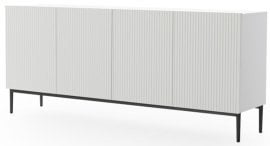 Komoda Nicole 200 4D - bela