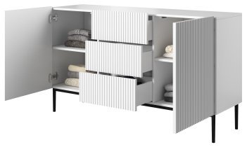 Bogart - Komoda Nicole 150 2D3SZ - bela