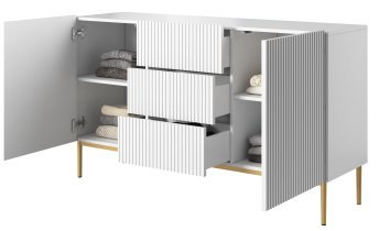 Bogart - Komoda Nicole 150 2D3SZ - bela