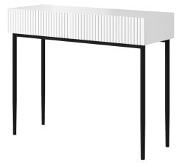 Miza za ličenje Nicole 100 2SZ - bela