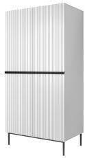 Garderobna omara Nicole 100 2DP2SZ  - bela