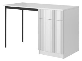 Pisalna miza Nicole 120 1D1SZ - bela