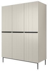 Garderobna omara Nicole 150 3D - kašmir