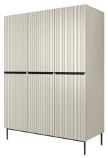 Garderobna omara Nicole 150 3D2SZ - kašmir